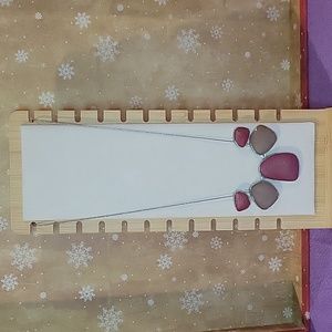 Rose Taupe Fashion Necklace